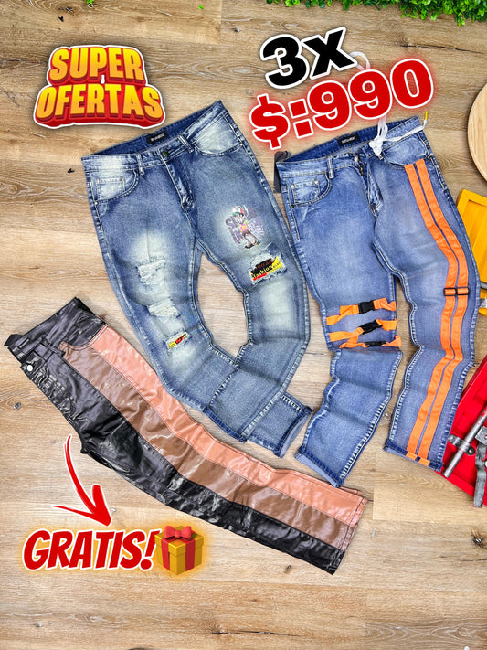 Oferta Jeans 3x $990
